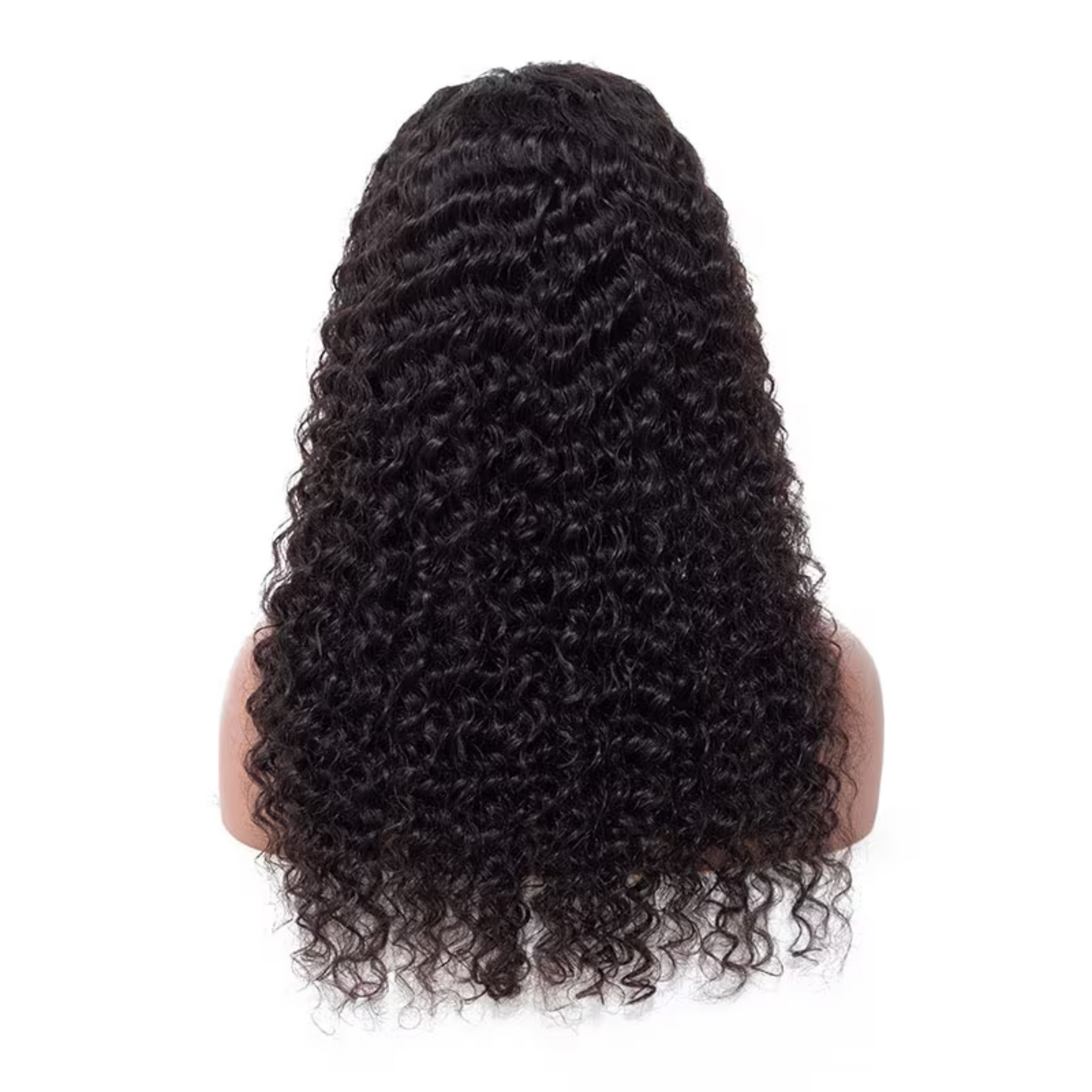 Virgin Deep Curly Closure Wig